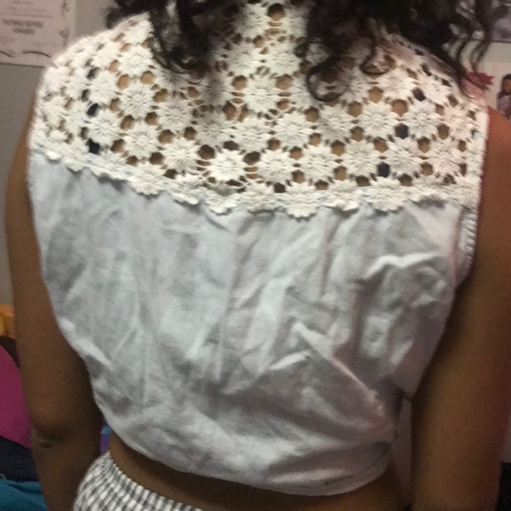 Bundle deal crop top and cover up